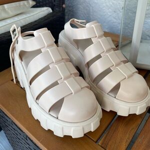 Melissa Megan Platform Sandals